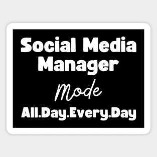 Social Media Manager Magnet